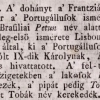 1783. A dohány elterjedése