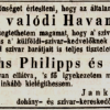 1847.05.30. Fuchs-Philips szivargyár