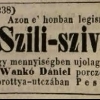 1848.07.18. Szili-szivarok