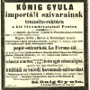 1865.10.22. König Gyula szivarok