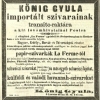 1865.11.05. Import dohánygyártmányok