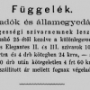 1881.05.28. Szivarok végeladása