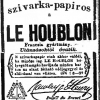 1883.10.18. Le Houblon szivarkapapír