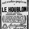 1883.10.18. Le Houblon papír