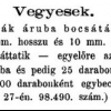 1892.01.10. Egyiptomi szivarkák