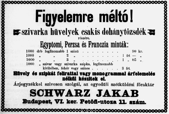 1893.10.01. Cigarettahüvelyek