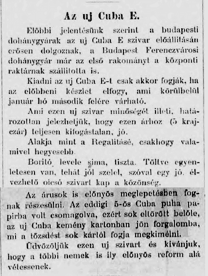 1893.12.20. Cuba szivar