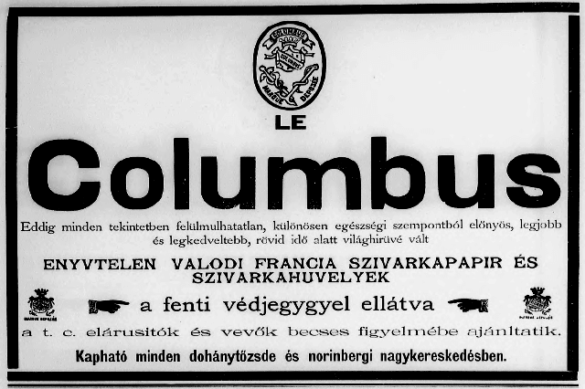 1894.04.20. Le Columbus papír