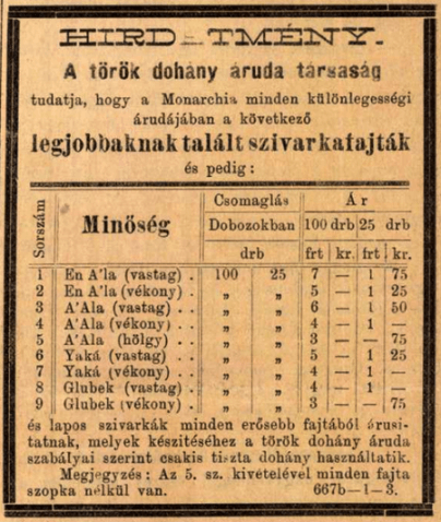 1896.10.17. Török cigaretták