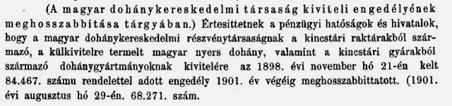 1901.09.10. Kiviteli engedély