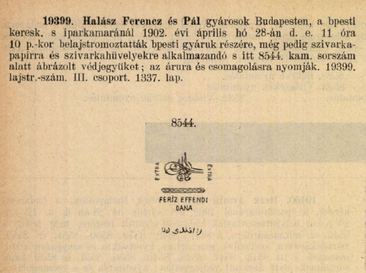 1902.04.28. Feriz Effendi Dana 1902.04.28. Feriz Effendi Dana