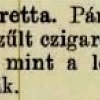 1903. Legújabb kávé-cigaretta