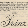 1905.04.26. Prinz papír és hüvely
