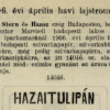 1906.04.02. Hazai Tulipán