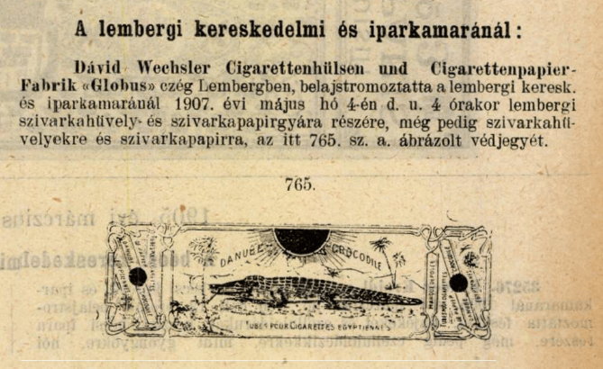 1907.05.04. Danube Crocodile