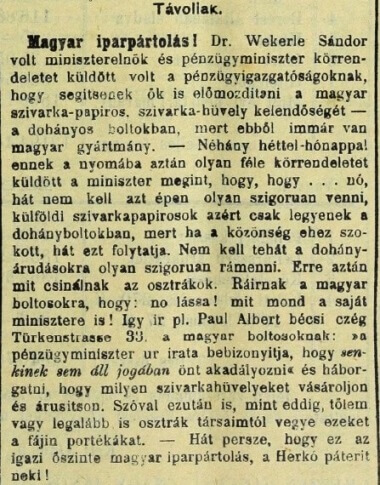 1910.02.03. Magyar iparpártolás