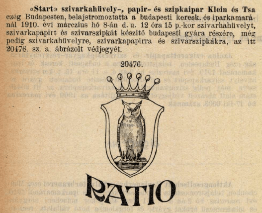 1910.03.08. Ratio papír és hüvely