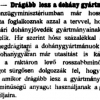 1910.05.28. Drágább lesz a dohány