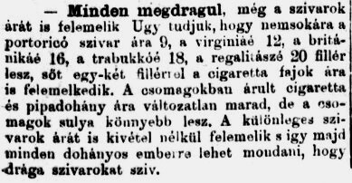 1911.02.11. Minden megdrágul