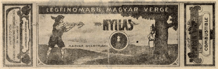 Nyilas cigarettahüvely 2. Nyilas cigarettahüvely 2.