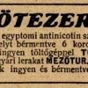 1911.10.29. Ötezer cigarettahüvely