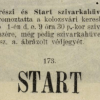 1912.02.01. Start papír és hüvely