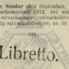 1912.05.10. Libretto cigarettahüvely