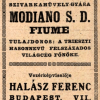 1912.07.15. Modiano gyár, Fiume