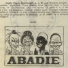 1912.10.28. Abadie papír és hüvely