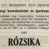 1912.12.11. Rózsika papír és hüvely