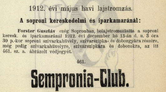 1912.12.13. Sempronia-Club hüvely