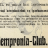 1912.12.13. Sempronia-Club hüvely