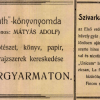 1913.01.03. Erdélyi cigarettahüvelyek