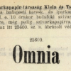 1913.01.14. Omnia papír és hüvely