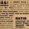 1913.02.02. Ratio cigarettapapír