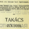 1913.02.10. Takács, Zólyom pipa