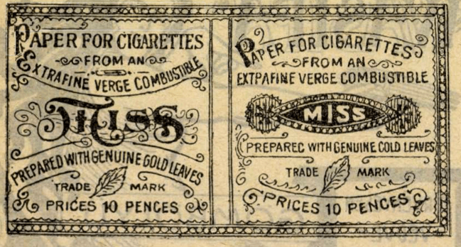 Miss cigarettapapír 2.