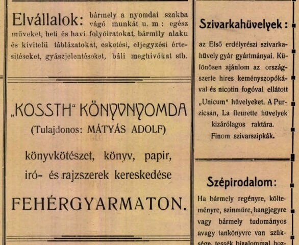 1913.12.25. Szivarkahüvelyek