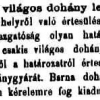 1914.08.03. Csak világos dohány lesz