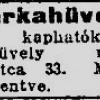 1915.05.23. Szivarkahüvelyek