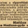 1915.12.22. Modiano reklám