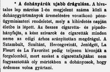 1917.03.04. Újabb drágulás