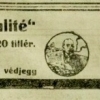 1917.11.11. Modiano reklám