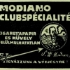 1918.05.21. Modiano reklám