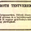 1920.05.15. Gyógyszertári dohány