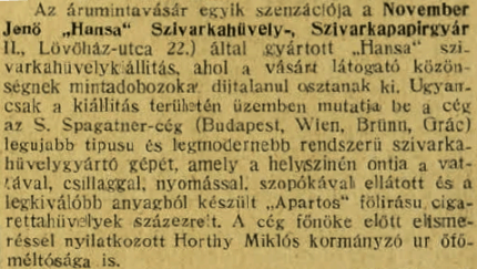 1920.09.15. November Jenő