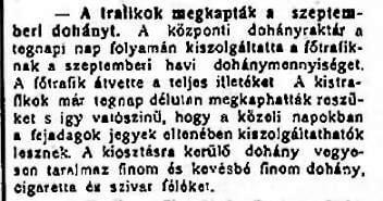 1920.09.24. Szeptemberi dohány