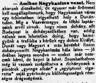 1920.10.07. Amiben Nagykanizsa vezet