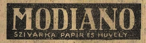 1925.01.24. Modiano reklám