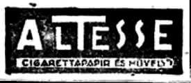 1925.02.08. Altesse reklám